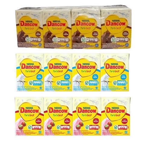 Jual Dancow FortiGro MINI Susu UHT Netto 110 Ml X 4 Pcs Dancow