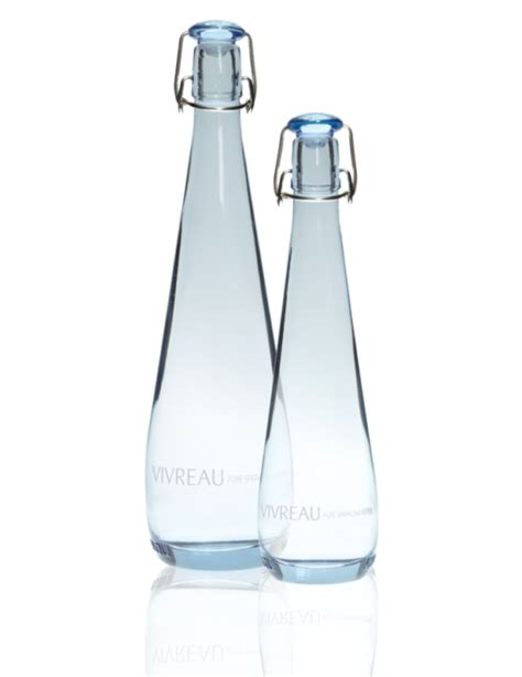 Custom Company Water Bottles Branded Glass Bottles Vivreau North