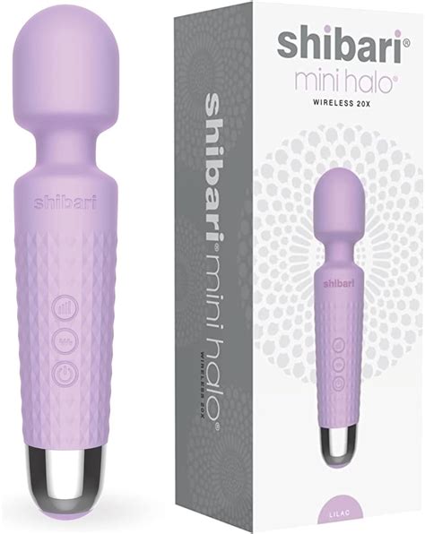 Shibari Mini Halo Vibrator Wand Massager Vibe Cordless Quiet High