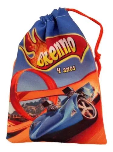 30 Sacolinhas Surpresa Hot Wheels 19x29 Cm Parcelamento Sem Juros