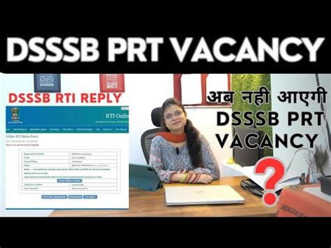 Dsssb Prt Vacancy Dsssb New Teachers Recruitment For Prt Dsssb