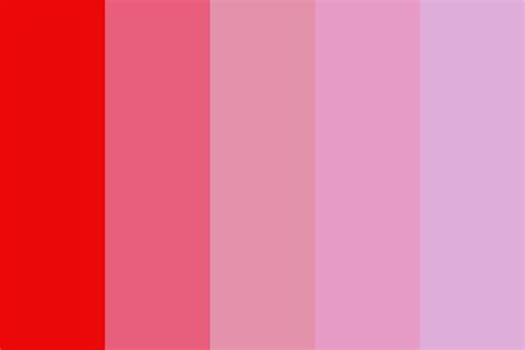 Red Pink Color Scheme