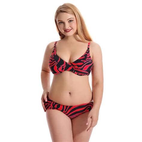 2017 Leopard Bikinis Set Swimwear Push Up Bikini Vintage Retro Sexy