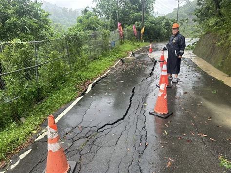 凱米過境！台中太平山區道路多處塌陷 里長籲市府應做好排水 凱米暴雨炸各地 地方 聯合新聞網