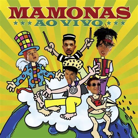 Cover Brasil Mamonas Assassinas Mamonas Ao Vivo Capa Oficial Do Lbum