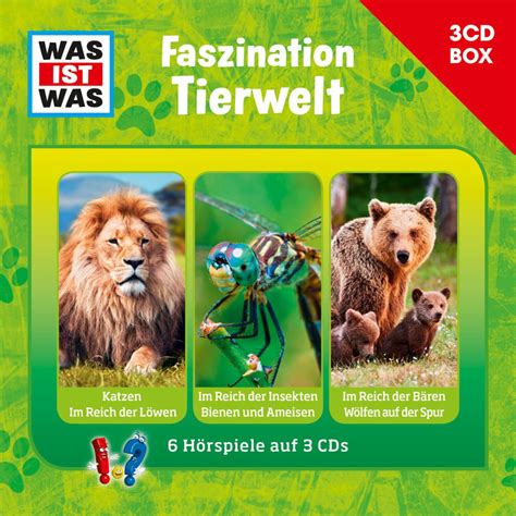 Was Ist Was Cd H Rspielbox Vol Faszination Tierwelt Was Ist Was