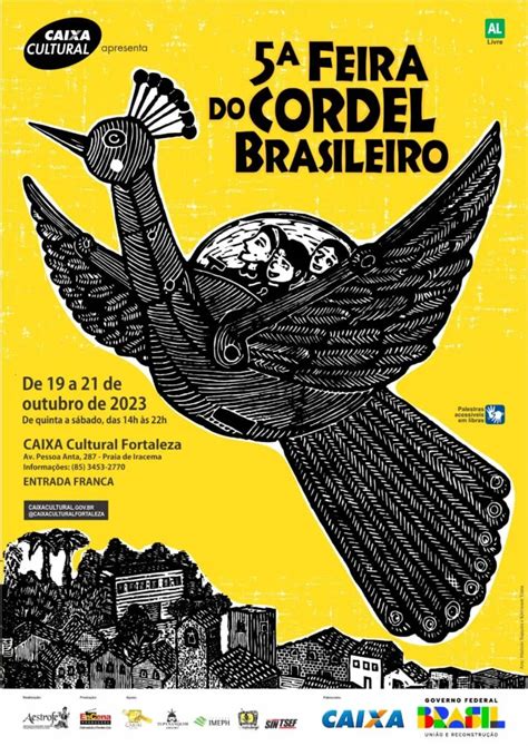 Caixa Cultural Fortaleza recebe a quinta edição da Feira do Cordel