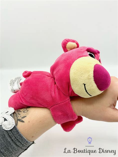 Peluche Bracelet Lotso Toy Story 3 Disney Parks 2019 Disneyland Ours