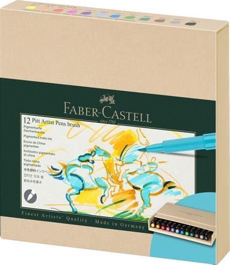 Faber Castell Tuschestift Pitt Artist Pen B Eratelierbox Artofit