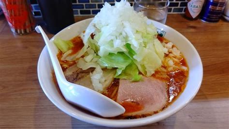 『とまとらーめん850円太麺and野菜100円』らーめん ニューカッパのレビュー ラーメンデータベース