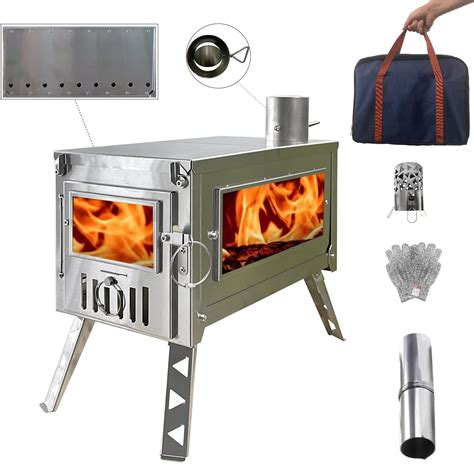 Danchel Outdoor Hs Stainless Steel Hot Tent Wood Stove With