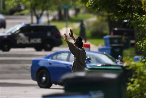 Suspect Surrenders Following Police Chase Standoff On Lansings West Side