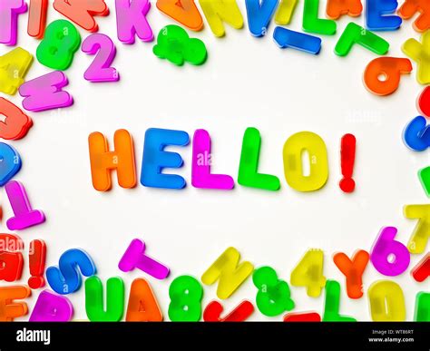 Alphabet Magnets Hi Res Stock Photography And Images Alamy