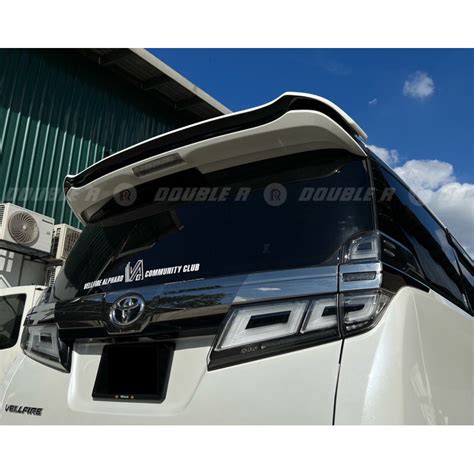 ALPHARD VELLFIRE AGH30 SILK BLAZE SPOILER Shopee Malaysia