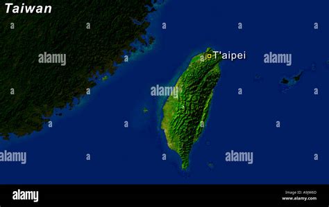 Satellite View Of Taipei Map Hi Res Stock Photography And Images Alamy