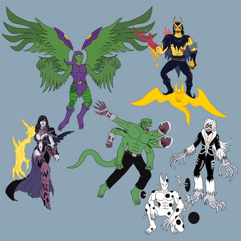 What If Sinister Six By Splaty On Deviantart