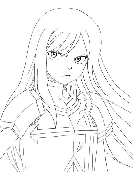 Coloriage Fairy Tail Erza Dessin Gratuit Imprimer The Best Porn Website