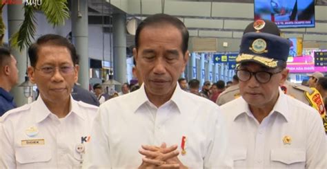 Jokowi Manajemen Mudik Tahun Ini Sudah Lebih Bagus Tak Ada Antrean