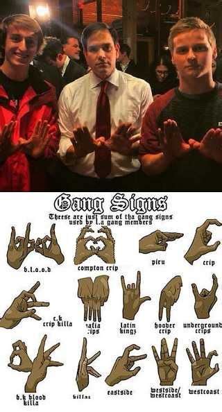 Throwing gang signs | Gang signs, Gang tattoos, Gang signal