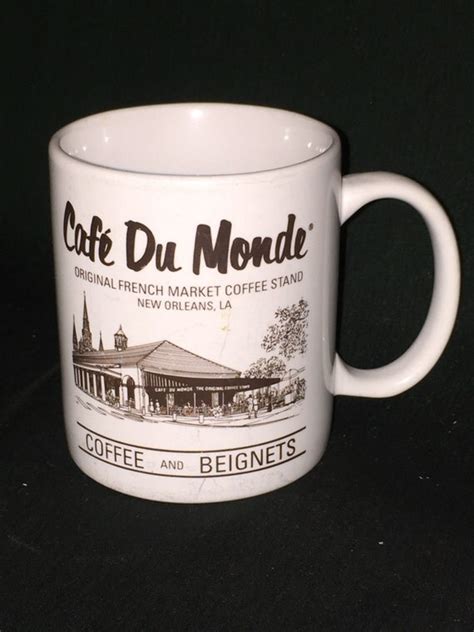 Cafe Du Monde Coffee Cup From Original French Market Coffee