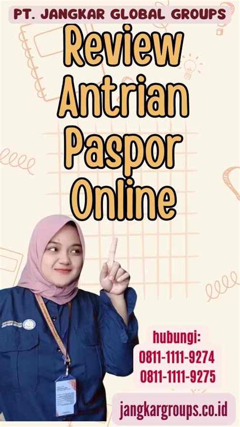 Review Antrian Paspor Online Jangkar Global Groups