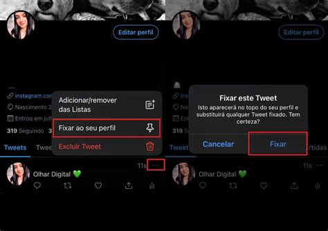 Twitter Como Fixar Um Tweet No Seu Perfil Olhar Digital