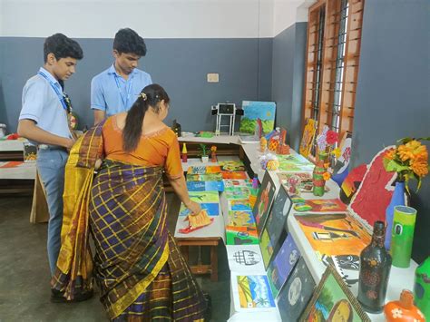 Art And Craft Exhibition Chinmaya Vidyalaya Naruvamoodu