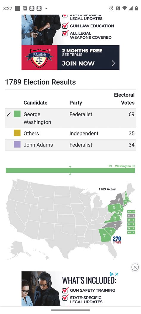 Show the first presidential election map to a democrat, and they would ...