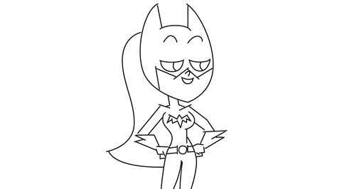 How To Draw Batgirl Step By Step For Beginners From Teen Titans Go