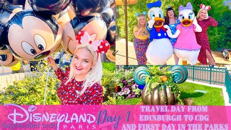 Im Back Disneyland Paris September 2023 Vlog Series Travel From