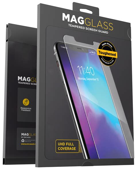 Iphone Pro Max Magglass Screen Protector Uhd Clear Encased