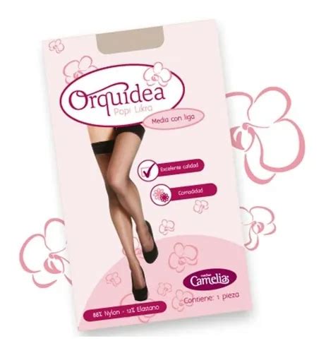 Medias Para Liguero Negras Orquidea Nikla Eroteca Sex Shop Online