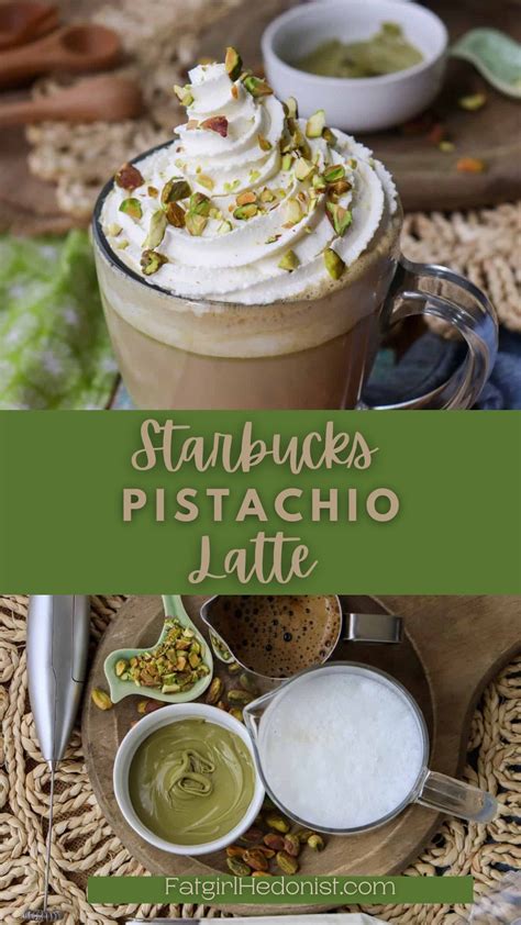 Starbucks Pistachio Latte In Coffee Drink Recipes Latte Recipe