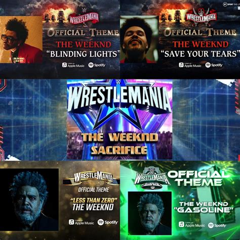 The Weeknd Wrestlemania Theme Song Streak Extends To 5 Years In A Row