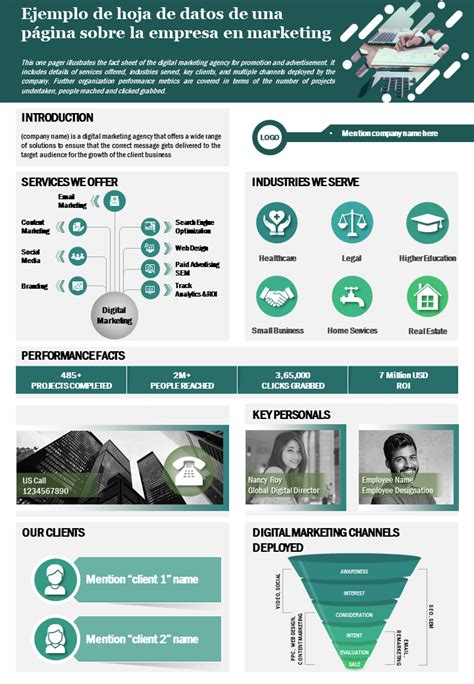 [actualizado En 2023] Las 10 Mejores Plantillas De Hojas Informativas