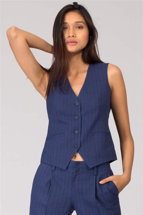 Formal Waistcoat For Women Intermod Workwear