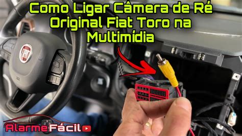 Ligação da Câmera de Ré Fiat Toro YouTube