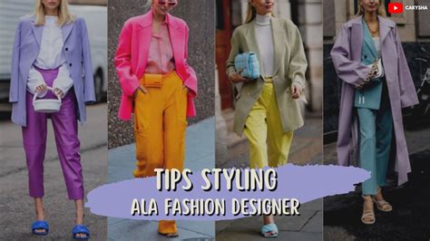 TIPS STYLING ALA FASHION DESIGNER WAJIB KALIAN TAU Fashion Tips YouTube