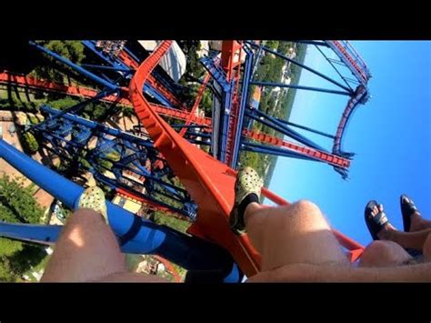 Sheikra Front And Backseat Pov K Fps Busch Gardens Tampa Dive