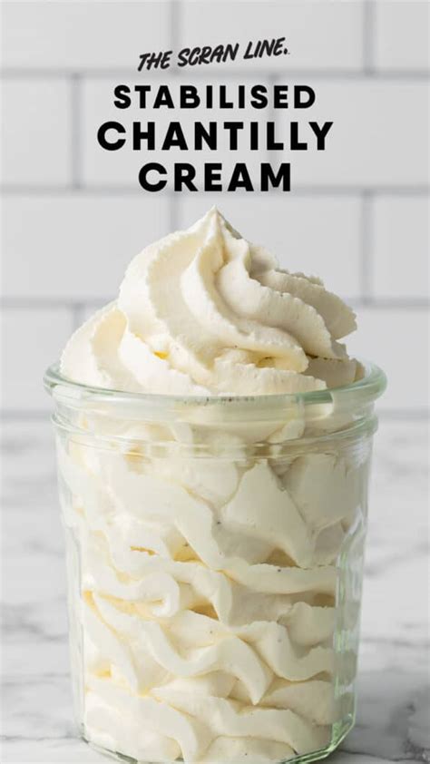 Chantilly Cream Recipe The Scranline