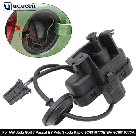 Uqueen Car Fuel Tank Door Lock Motor Control Actuator For Vw Jetta Golf