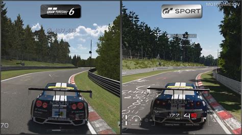 Gran Turismo Vs Gran Turismo Sport Beta Nissan Gt R Nismo Gt At