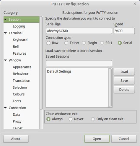 How To Transfer File Using Putty Serial Speeds