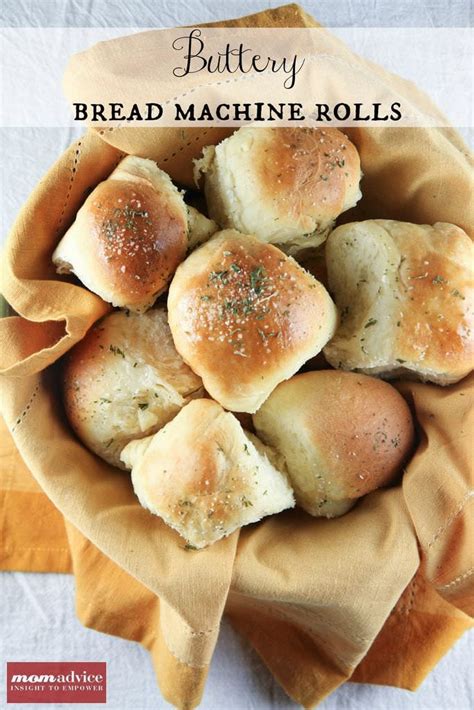 Make Ahead Buttery Bread Machine Rolls Momadvice