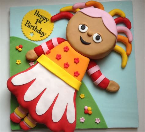 Upsy Daisy Cake From In The Night Garden Alexandrabaked Daisy Cakes