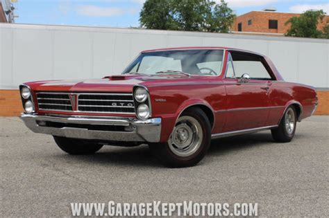 1965 Pontiac Tempest Custom Red Coupe 389 V8 38417 Miles Classic Pontiac Tempest Custom 1965