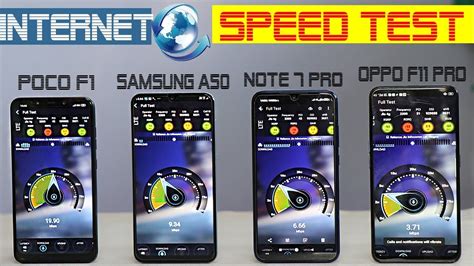 Redmi Note 7 Pro Vs Samsung A50 Vs Poco F1 Vs Oppo F11 Pro Internet