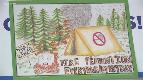 Fire Safety Poster Contest Winners