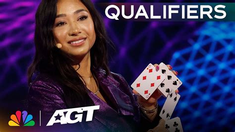 Anna Deguzman Performs Her Most Surprising Card Magic Qualifiers