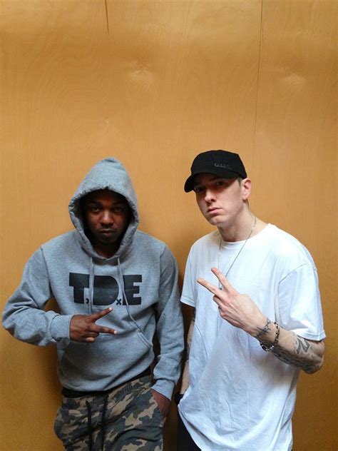 PICTURES: Eminem & Kendrick Lamar In The Studio : KillerHipHop.com